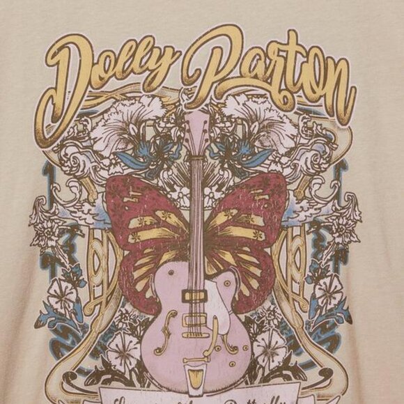 TORRID Dolly Parton Relaxed Cotton Crew Tee - Picture 1 of 4